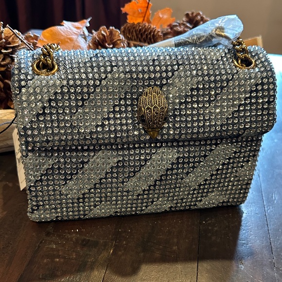 Kurt Geiger Handbags - Kurt Geiger Mini Kensington Denim Crossbody